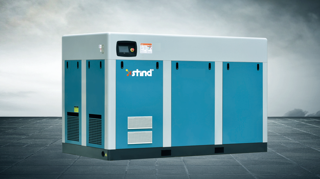 STIND PM-VSD screw compressor industrial unit
